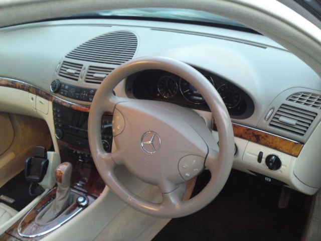 Mercedes E Class Steering Wheel with colour restored